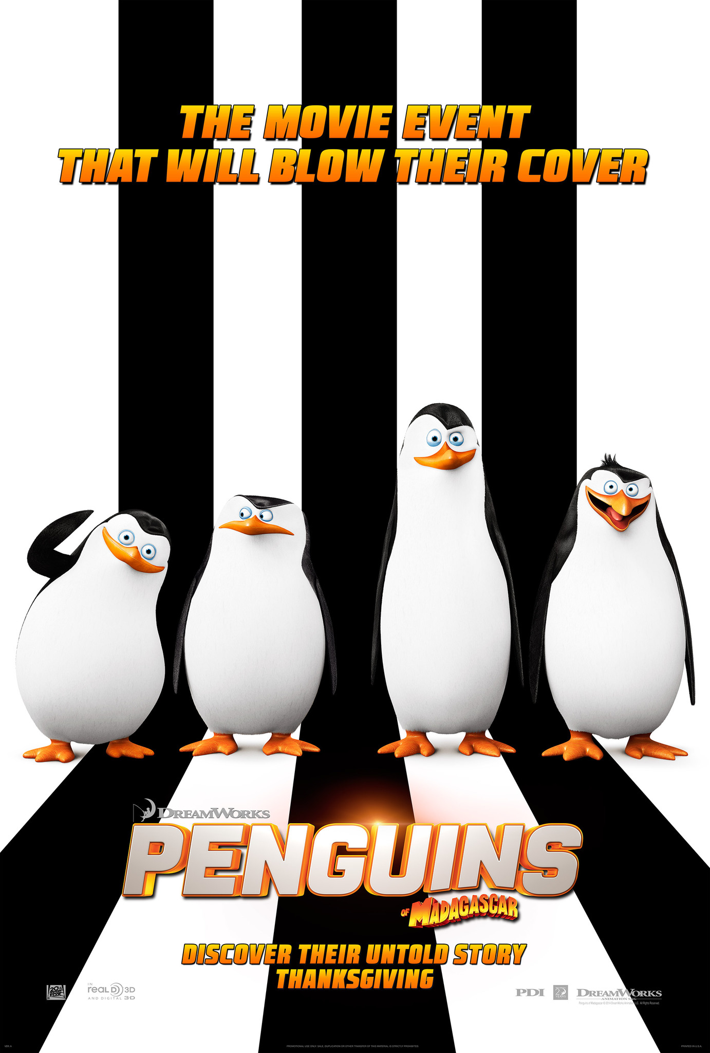 Penguins of Madagascar (2014) เพนกวินจอมป่วน ก๊วนมาดากัสการ์ - ดูหนังออนไลน