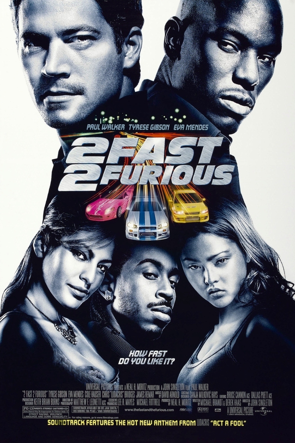 2 Fast 2 Furious (2003) เร็วคูณ 2 ดับเบิ้ลแรงท้านรก - ดูหนังออนไลน